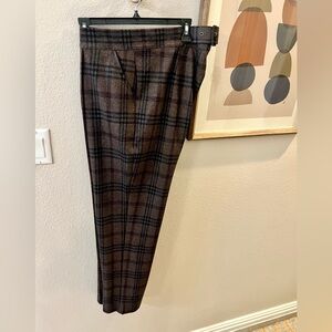 Hue Plaid Slacks